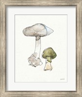 Framed Fresh Farmhouse Mushrooms III