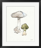 Framed Fresh Farmhouse Mushrooms III