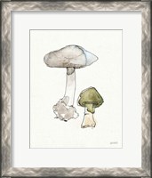 Framed Fresh Farmhouse Mushrooms III
