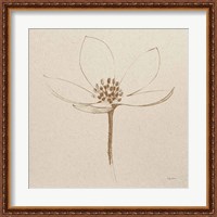 Framed Modern Vintage Floral IV