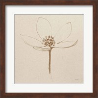 Framed Modern Vintage Floral IV