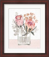 Framed Petal Passion IV Soft Boho