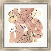 Framed Cashmere Florals II