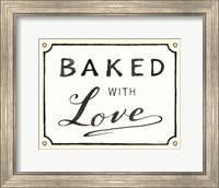 Framed Baked with Love