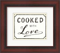Framed Cooked with Love