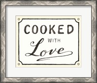 Framed Cooked with Love