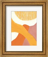 Framed Retro Abstract VI Bright