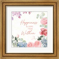 Framed Boho Bouquet  XVI