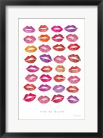 Framed Kiss Me Quick