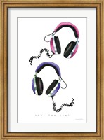 Framed Headphones Love