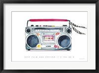 Framed Boombox Love