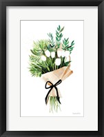 Framed White Tulips