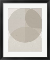 Soft Rain I Framed Print