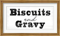 Framed Biscuits and Gravy