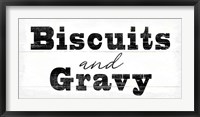 Framed Biscuits and Gravy