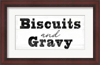 Framed Biscuits and Gravy