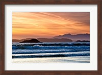 Framed Long Beach Sunset