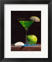 Framed Sour Apple Martini