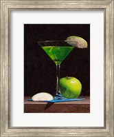 Framed Sour Apple Martini