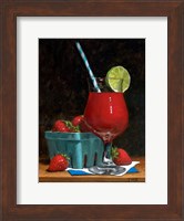 Framed Strawberry Daquiri