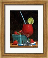 Framed Strawberry Daquiri