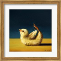 Framed Yoga Chick Bow Pose