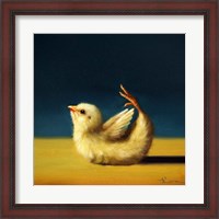 Framed Yoga Chick Bow Pose