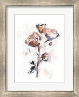 Framed Abstract Rose Bouquet I