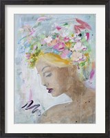 Framed Femme Fleur II
