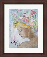 Framed Femme Fleur II