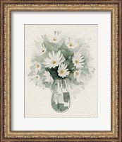 Framed Daisy Bouquet Sketch I