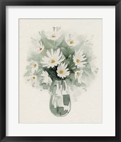 Daisy Bouquet Sketch I Framed Print