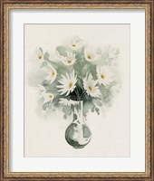 Framed Daisy Bouquet Sketch II