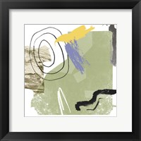 Framed Abstract Swamp II