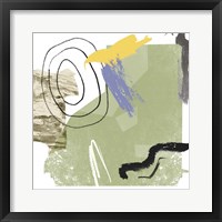 Abstract Swamp II Framed Print