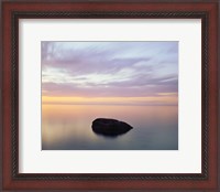 Framed Rock at Sunset