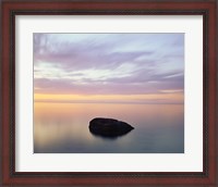 Framed Rock at Sunset