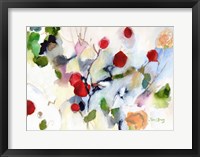 Framed Rose Hips at Christmas No. 2