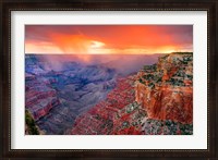 Framed Monsoon Sunset