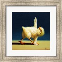 Framed Yoga Chick Revolved Triangle