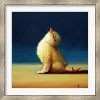 Framed Yoga Chick Upward Dog