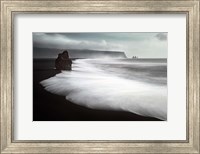 Framed Black Beach