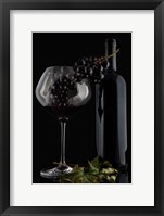 Framed I Love Wine V