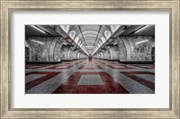 Framed Prague Metro