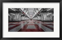 Framed Prague Metro