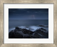 Framed Storm over a Sea