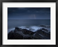 Framed Storm over a Sea
