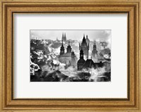 Framed Prague Towers