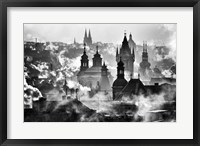 Framed Prague Towers