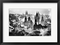 Framed Prague Towers